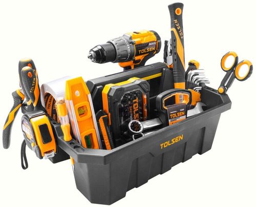 cumpără Sistem de depozitare a instrumentelor Tolsen Cutie pentru scule 395x290x125mm (80188) în Chișinău 