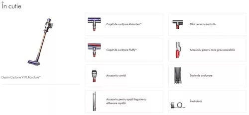 cumpără Aspirator fără fir Dyson Cyclone V10 Absolute în Chișinău 