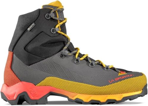 cumpără Încălțăminte sportivă La Sportiva Aequilibrium Trek GTX carbon/yellow 47 1/2 (ZFHS139G00Y00) în Chișinău 