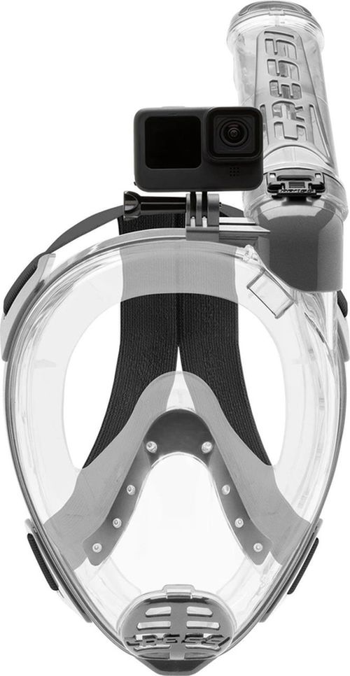 cumpără Accesoriu pentru înot Cressi-Sub Masca inot DUKE ACTION FULL FACE MASK clear/silver S/M (XDT000255) în Chișinău 
