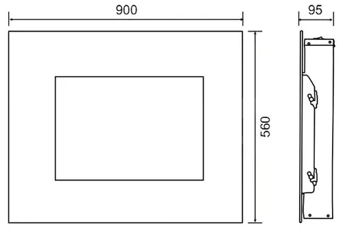 cumpără Șemineu electric Electrolux EFP/W-1250ULS în Chișinău 