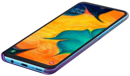 купить Чехол для смартфона Samsung EF-AA305 Gradation Cover A30 Violet в Кишинёве 