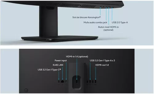 купить Компьютер моноблок ASUS ExpertCenter P400 AiO P440VA Black, Intel Core i3-1315U 1.2-4.5GHz/16GB DDR5/SSD (P440VAK-BPC1490) в Кишинёве 