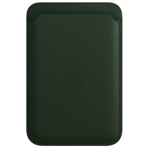 cumpără Husă pentru smartphone Apple iPhone Leather Wallet with MagSafe Sequoia Green MM0X3 în Chișinău 