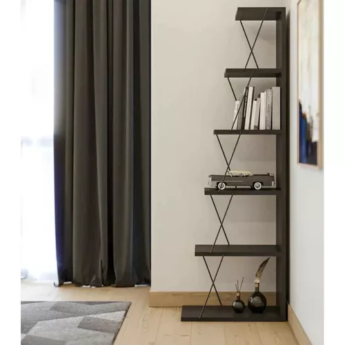 купить Офисный стеллаж Trendy Raft de carti Tlos-Antracit 50x150x22cm в Кишинёве 