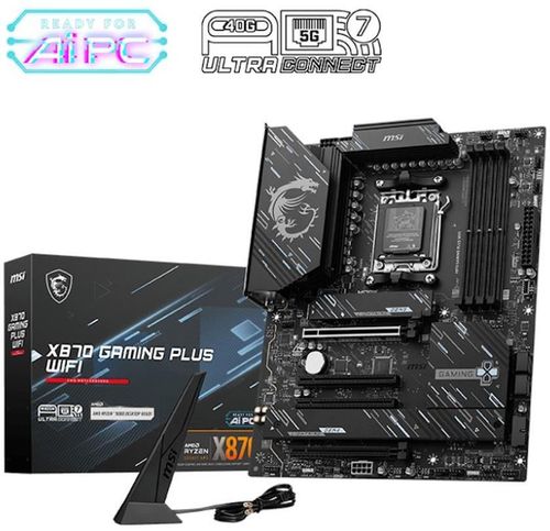 купить Материнская плата MSI X870 GAMING PLUS WIFI, Socket AM5 в Кишинёве 