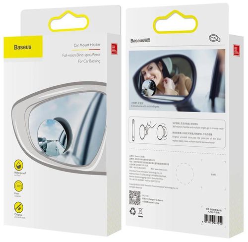 cumpără Accesoriu auto Baseus ACMDJ-01 Mirrors Full View Blind Spot Rearview Black în Chișinău 