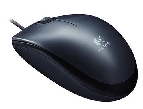 cumpără Logitech M90 Optical Mouse Dark, USB, 910-001794 (mouse/мышь) în Chișinău 