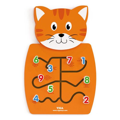 Busyboard (de perete) “Pisicul și cifrele” VIGA 