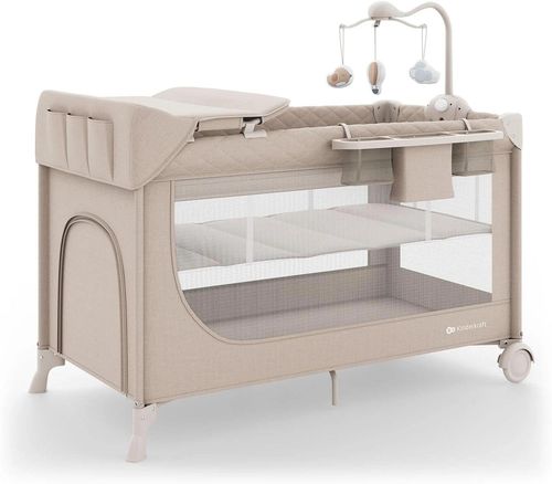купить Манеж KinderKraft Leody UP Biege (KCLEODUPBEG00AC) в Кишинёве 