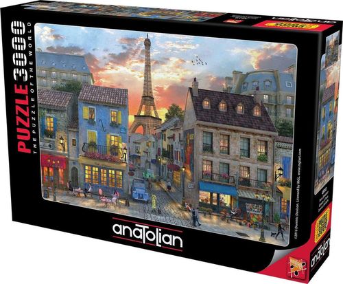 cumpără Puzzle Anatolian A4910 Puzzle 3000 elemente Strazile Parisului în Chișinău 