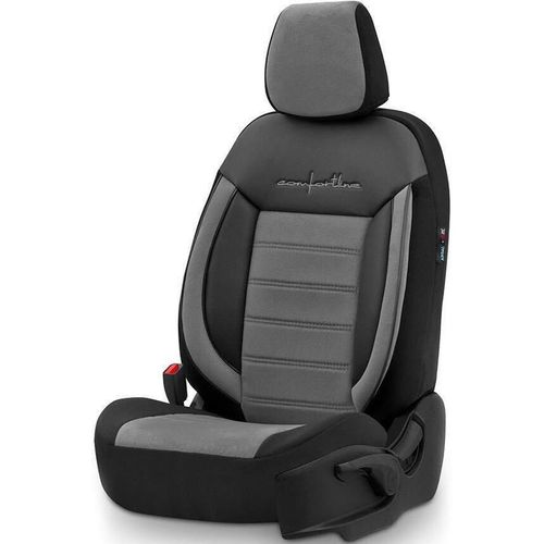 купить Чехол для автомобиля Pigeon Set OTOM Comfortline чёрный/серый CMF-206 2+1 в Кишинёве 