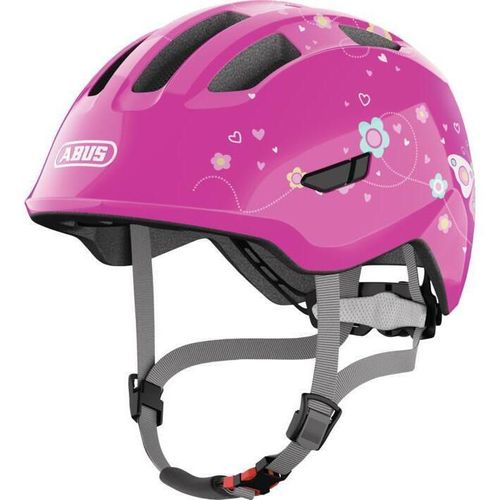 купить Защитный шлем Abus Smiley 3.0 pink butterfly M в Кишинёве 