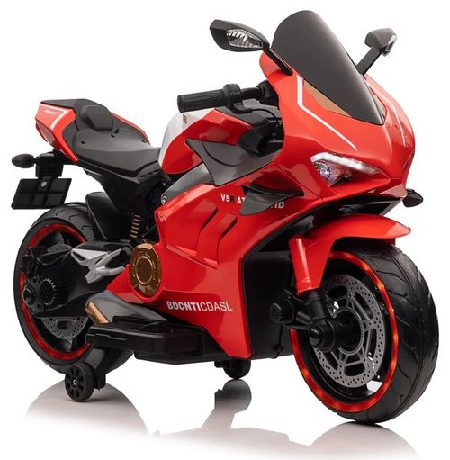 cumpără Mașină electrică pentru copii Richi (67898) Motocicleta rosie pe acumulator pentru copii (V5) în Chișinău 