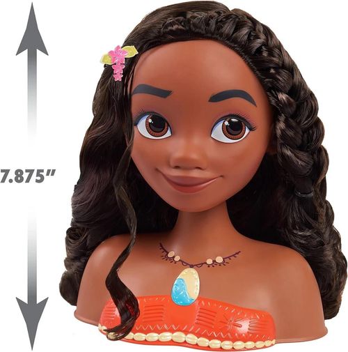 купить Кукла Disney DPR 87621F Голова Basic Moana Styling Head в Кишинёве 