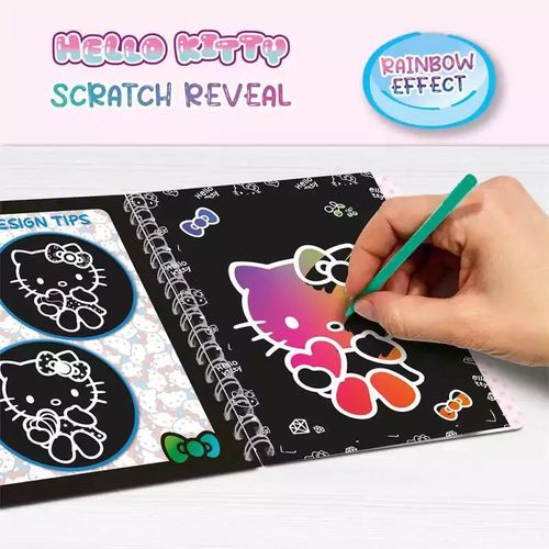 cumpără Set de creație Lisciani Giochi 13294 Set de creatie Sketchbook Hello Kitty scratch reveal în Chișinău 