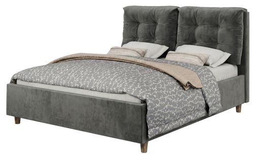 cumpără Pat Relaxe Home 024381 Talin (160x200), London 16, Dark Grey în Chișinău 
