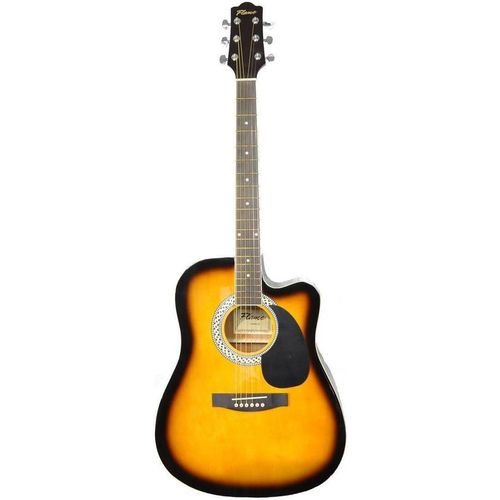 купить Гитара Flame DG 100 CT TS, электроакустика в Кишинёве 