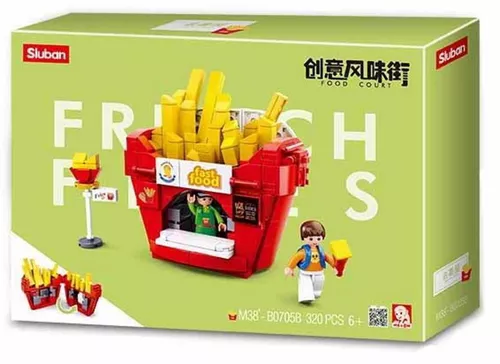 купить Конструктор Sluban B0705B FOOD COURT FRENCH FRIES HOUSE в Кишинёве 