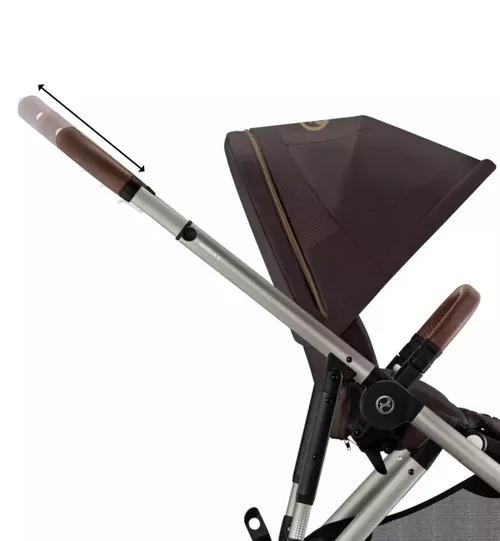 cumpără Сărucior pentru copii Cybex 525000129 Gazelle S BLK BP Chocolate Brown în Chișinău 