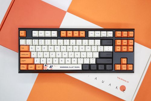 купить Клавиатура Varmilo VCS87 Awake Cherry Mx Silent Red в Кишинёве 