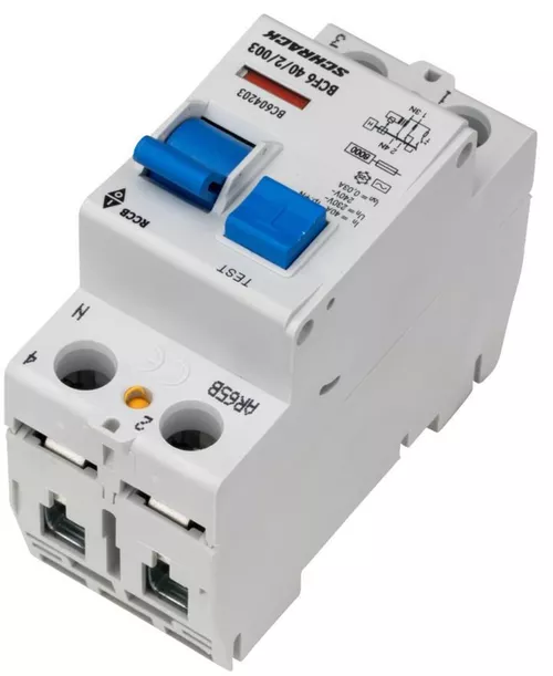 купить Автомат дифференциальный Schrack Technik BC604203 (УЗО) 40 А, 2 полюса, 30 мА переменного тока в Кишинёве 