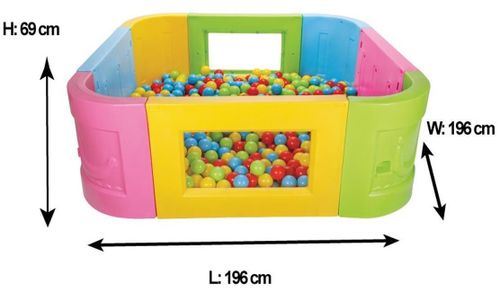 купить Игровой комплекс для детей Pilsan 07978 Piscina Mare Cu Bile в Кишинёве 