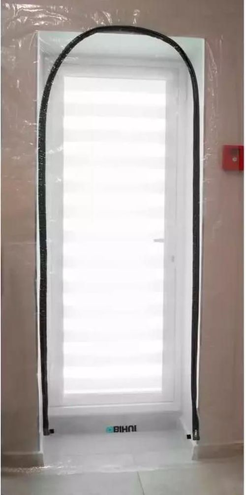 купить Аксессуар для дома Bihui TDZD многоразовая защитная дверь на молнии против пыли в Кишинёве 