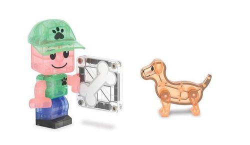 cumpără Set de construcție miscellaneous 252027MT Magna-Tiles, Парк для щенков 27эл în Chișinău 