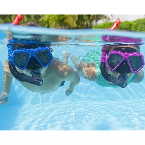 купить Аксессуар для плавания Bestway 24070BW Set de înot (mască, snorkel), 7+, 2 culori в Кишинёве 