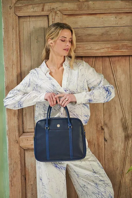 купить Сумка плечевая Pip Studio 51.273.424 Felice Handbag Large Blue 33.5x11x28cm Blue в Кишинёве 