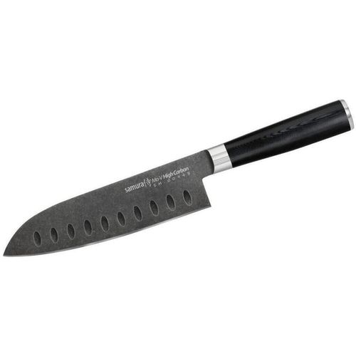 купить Нож Samura MO-V Stonewash Santoku 180mm (SM-0094B) в Кишинёве 