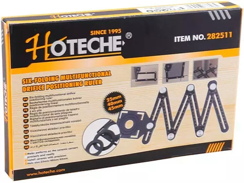 купить Линейка Hoteche 282511 6 cкладной шаблон плиточника в Кишинёве 