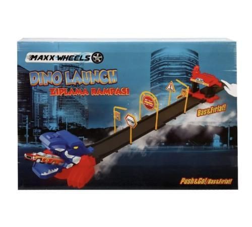 купить Машина Noriel S00003361 Maxx Wheels, statie de lansare dragon cu 2 masinute в Кишинёве 