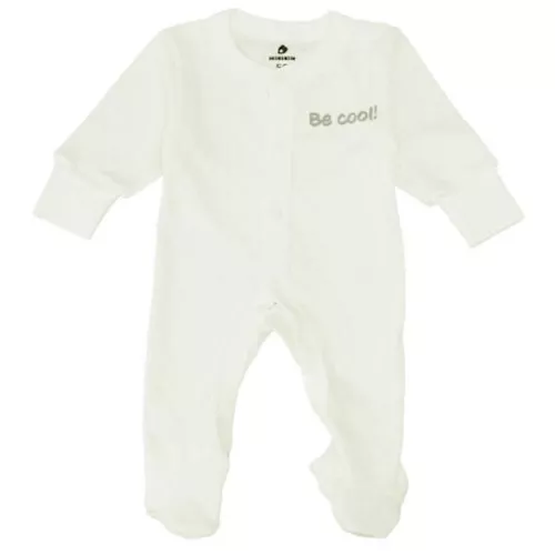 купить Детская одежда Minikin 25160556 Комбинезон Ажурный листик р-р56, молочный, унисекс в Кишинёве 