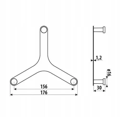 купить Вешалка для одежды Gamet WS106-L2 в Кишинёве 