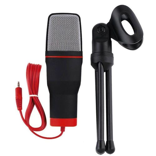cumpără Microfon pentru PC Omega VGMM Gaming Microphone Mini + Tripod Jack 3.5mm (45202) în Chișinău 