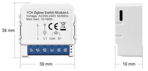 купить Выключатель электрический Avatto Smart Light Switch 2 Gang 250W 10A Wi-Fi (Neutral Wire) в Кишинёве 