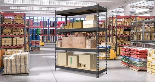 купить Cтеллаж складской Nex Home Raft metalic Titan 1800x1200x400 mm, 4 nivele PAL, antracit в Кишинёве 