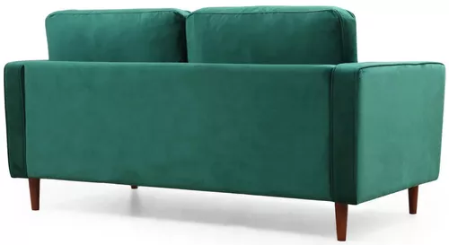 cumpără Canapea Trendy Roma Verde, 90x70x175cm (2 locuri) în Chișinău 