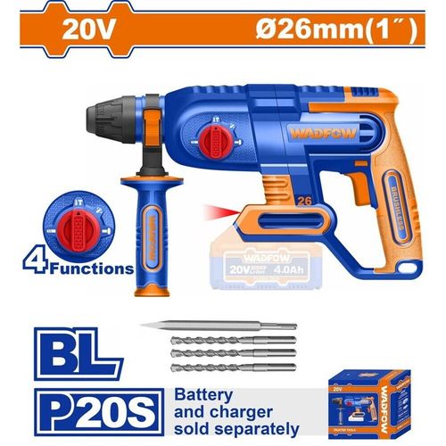 cumpără Ciocan rotopercutor Wadfow WLM1526 SDS-plus fara acumulator 20.0V Brushless în Chișinău 