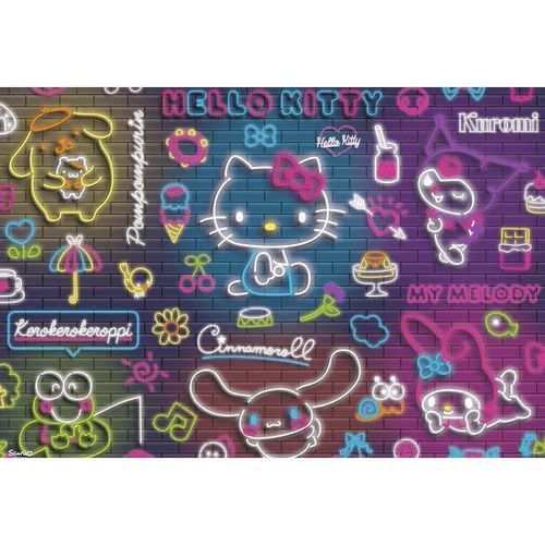 купить Пазл Trefl 37523 Neon Hello Kitty, 500el в Кишинёве 