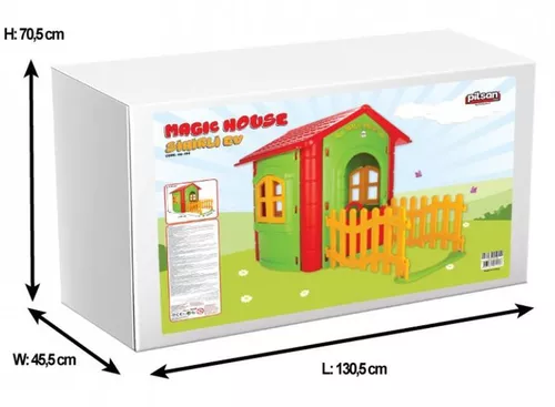 cumpără Căsuță de joacă Pilsan 06194 Casuta MAGIC, 3+ 131x172x112 cm în Chișinău 