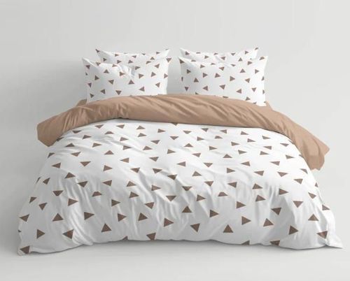 cumpără Textile de casă Relaxe Home 023438 Lenjerie de pat Soft Dreams (200x220 Euro) Triang Latte în Chișinău 