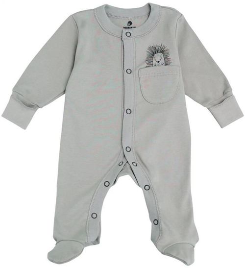 купить Детская одежда Minikin 242250356 Hedgehog Комбинезон серый 0-1 мес в Кишинёве 