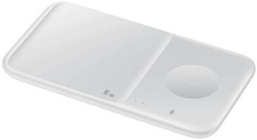 купить Зарядное устройство беспроводное Samsung EP-P4300 Wireless Charger Duo (with TA) White в Кишинёве 
