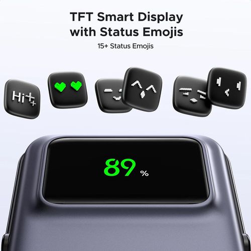 cumpără Acumulator extern USB (Powerbank) Ugreen 45327, Uno Series Magnetic Wireless with Kickstand 10000mAh, 7.5/20W, Space Gray în Chișinău 