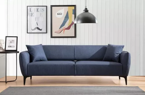 купить Диван Trendy Belissimo Albastru (3 locuri) в Кишинёве 