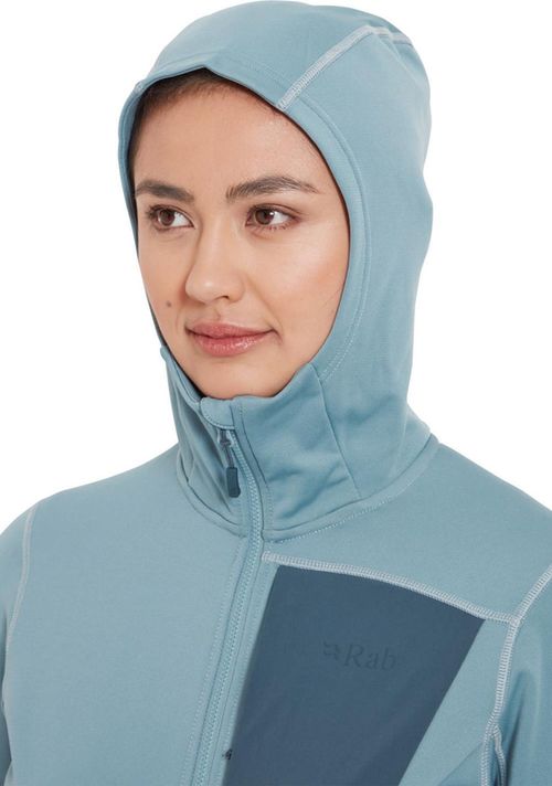 купить Одежда для спорта Rab Jacheta dame Superflux Hoody Citadel 10 (QFG-14-CIT-10) в Кишинёве 