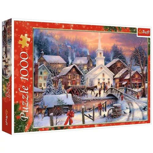 cumpără Puzzle Trefl 10602 Puzzle 1000. Crăciun în Chișinău 